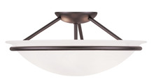  4824-07 - 3 Light Bronze Ceiling Mount