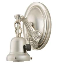 Meyda Green 102905 - 7"H 1 LT BRUSHED NICKEL WALL SCONCE