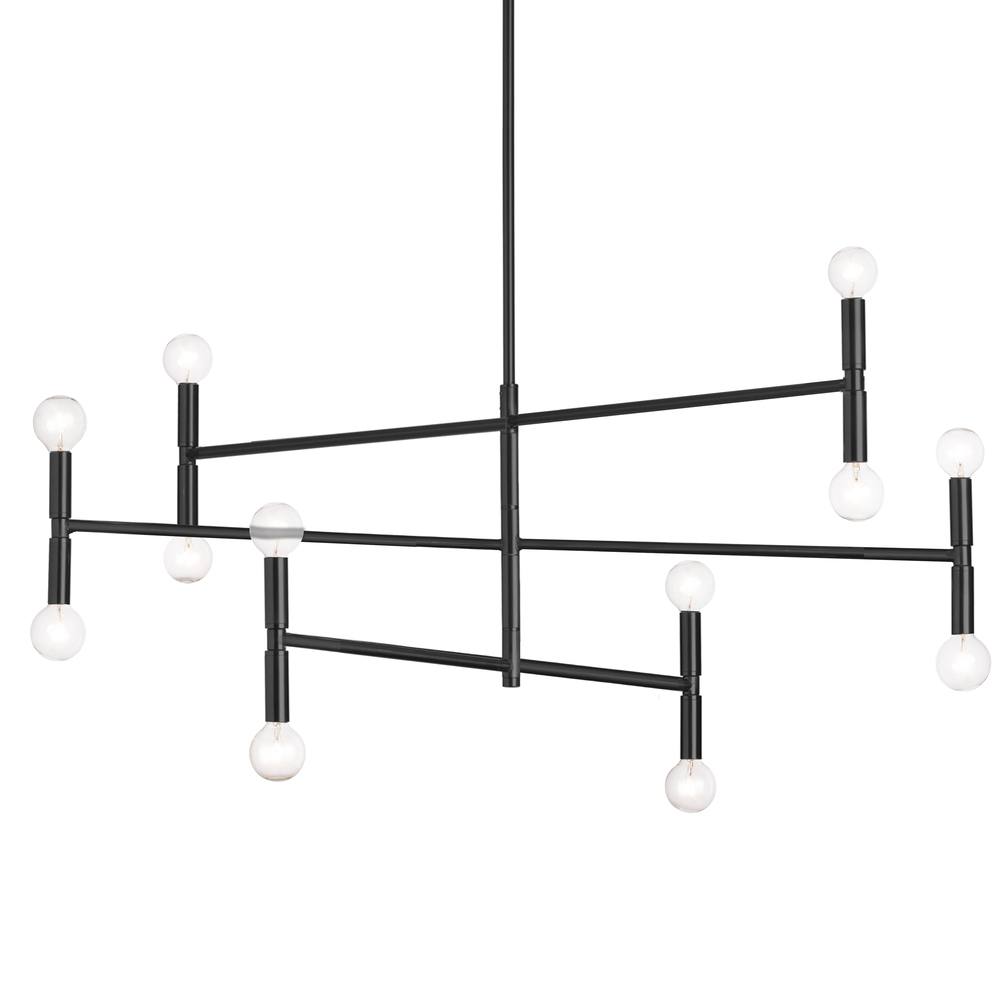 12LT Incandescent Chandelier, MB