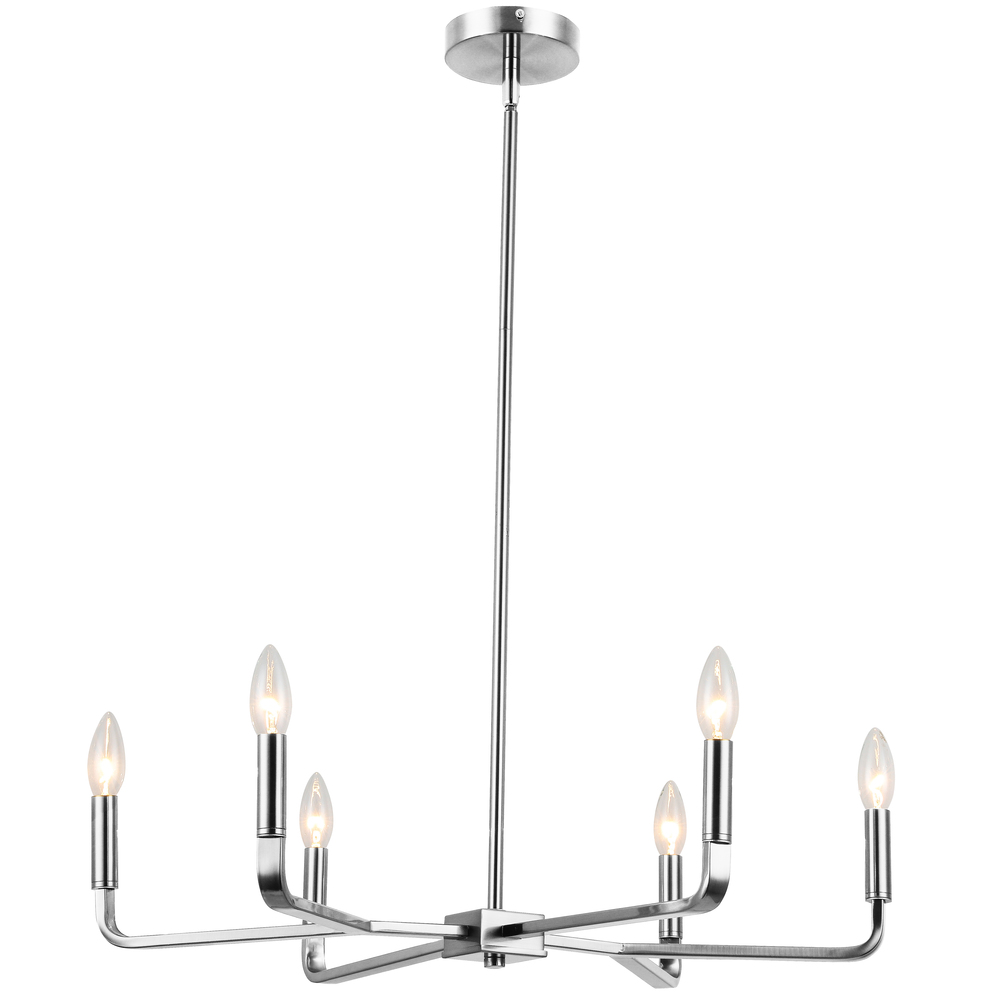 6LT Incandescent Chandelier, PC