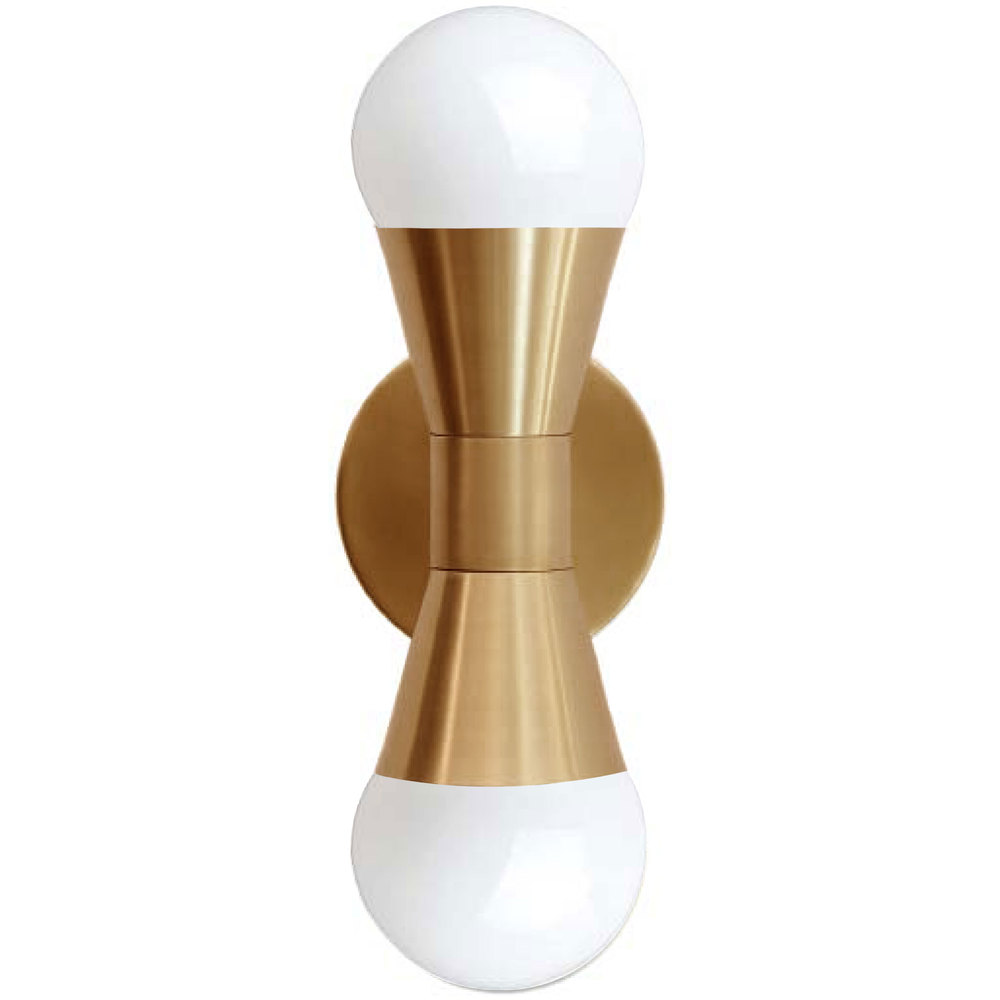 2LT Incandescent Wall Sconce, MB