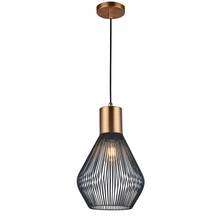 Dainolite 565-101P-VB - 1LT Incandescent Pendant, Vintage Bronze Finish