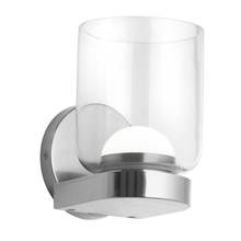 Dainolite NAD-510LEDW-PC - 10W Wall Sconce, PC w/ CLR Glass