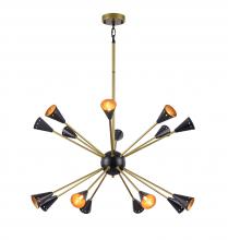  DU84 - Chandelier Matte Black