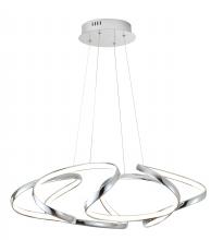  OC08C27CH - LED Chandelier Chrome