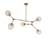  SH02C - Chandelier Brass