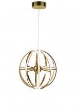  TR07 - LED Chandelier Gold