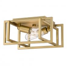 Golden Canada 6070-FM BCB-BCB - Tribeca Flush Mount in Brushed Champagne Bronze