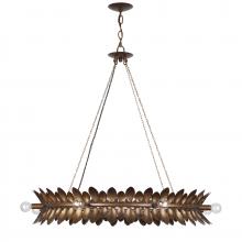 Savoy House Canada 1-4681-8-102 - Heiress 8-Light Chandelier in Patinated Bronze by Breegan Jane