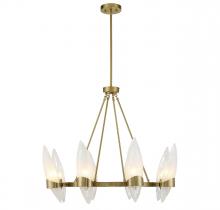 Savoy House Canada 1-5502-8-322 - Nouvel 8-Light Chandelier in Warm Brass