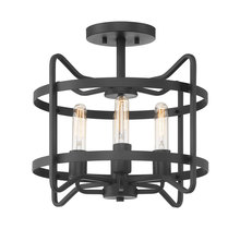 Savoy House Canada 6-4900-4-89 - Kent 4-Light Ceiling Light in Matte Black