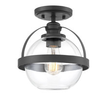 Savoy House Canada 6-7200-1-89 - Pendleton 1-Light Ceiling Light in Matte Black