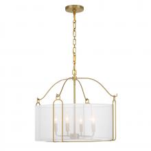 Savoy House Canada 7-1693-4-322 - Ashlay 4-Light Pendant in Warm Brass