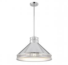 Savoy House Canada 7-8801-3-109 - Seagram 3-Light Pendant in Polished Nickel