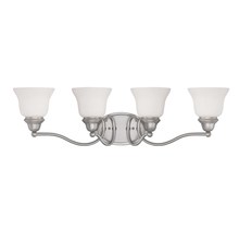 Savoy House Canada 8-6837-4-69 - Yates 4-Light Bathroom Vanity Light in Pewter