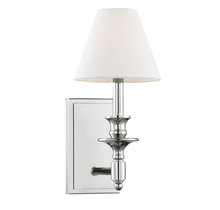 Savoy House Canada 9-0700-1-109 - Washburn 1-Light Wall Sconce in Polished Nickel