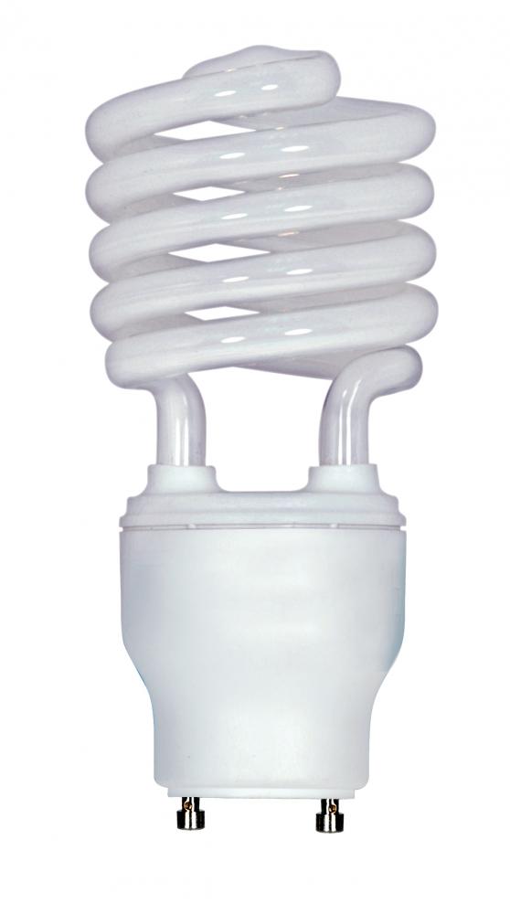 23 Watt; Mini Spiral Compact Fluorescent; 4100K; 82 CRI; GU24 base; 120 Volt