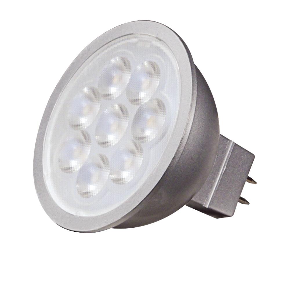 6.5 Watt; LED MR16 LED; 4000K; 40 deg. Beam Angle; GU5.3 base; 12 Volt AC/DC