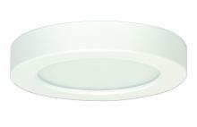 Satco Products Inc. S21502 - Blink - 10.5W- 5.5" Surface Mount LED - 5000K- Round Shape - White Finish - 120V