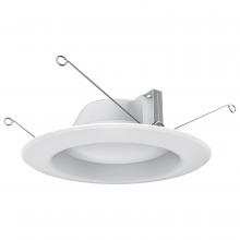 Satco Products Inc. S39312 - 7.2 Watt LED Downlight Retrofit; 5-6 Inches; 2700K; 120 Volt; White Finish