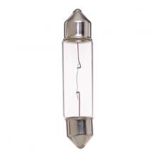 Satco Products Inc. VG130 - 10 Watt miniature; T3 1/4; 200 Average rated hours; Festoon base; 24 Volt