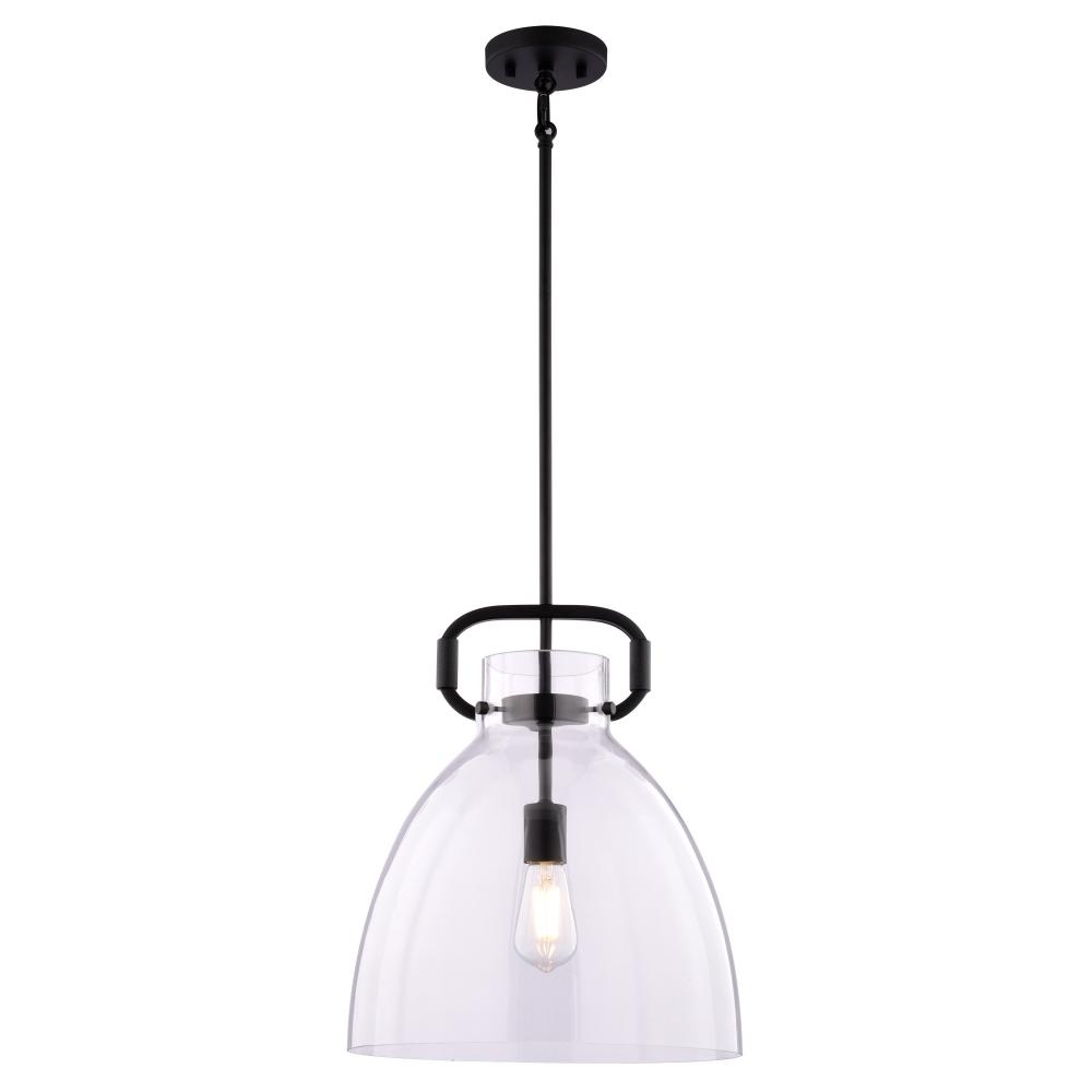 Madrona 14-in. W Pendant Black