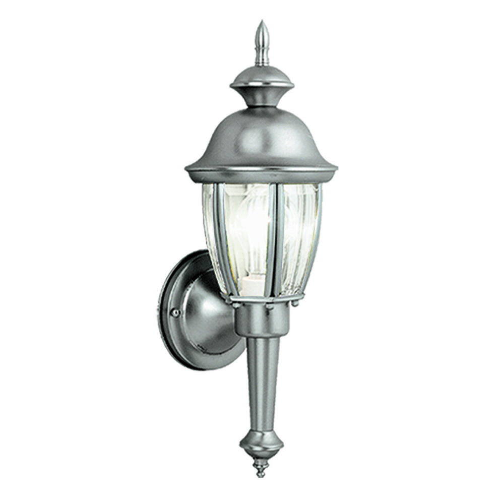 Capitol 5.5-in Outdoor Wall Light Brushed Nickel