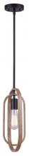 Canarm IPL1078A01BKB - Dilan 1 Light Pendant, Brown Finish