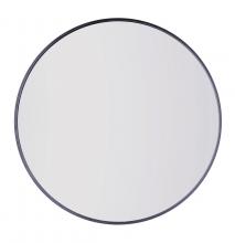 Canarm R1MBK32 - 32.75" Black Metal Frame Mirror