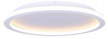 Canarm LFM279A20WH - GAVYN 20 in. 1 Light Integrated LED White Modern Flush Mount