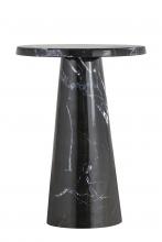 Canarm 22ST216 - Ajay Black Painted Granite Finish Finished Side Table