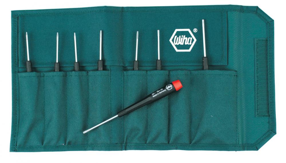 Precision Torx® Screwdriver 8 Piece Set T3-T10 in Canvas Pouch