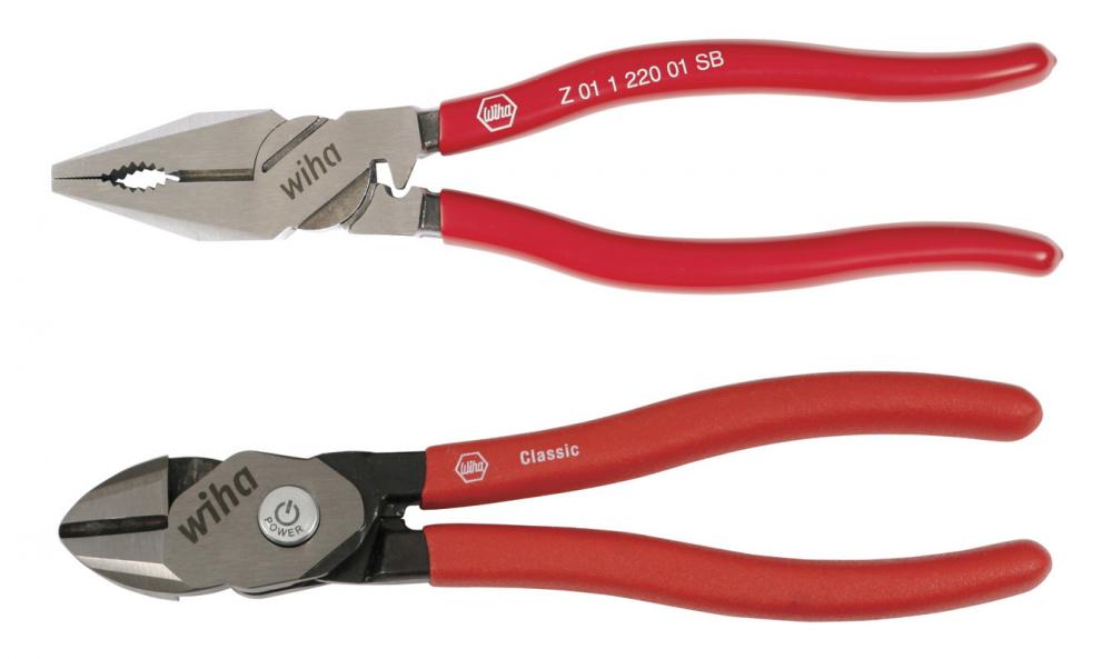 SoftGrip Pliers Lineman's and BiCut combo pack