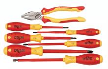 Wiha 32858 - Insulated Lineman's Pliers & Drivers Set