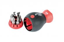 Wiha 38043 - Stubby Bit Holder Slotted/Phillips/Pozidriv Set