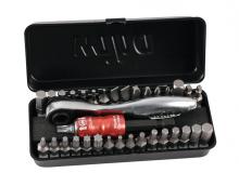 Wiha 74996 - 1/4" Ratchet and Bits 35 Piece Set