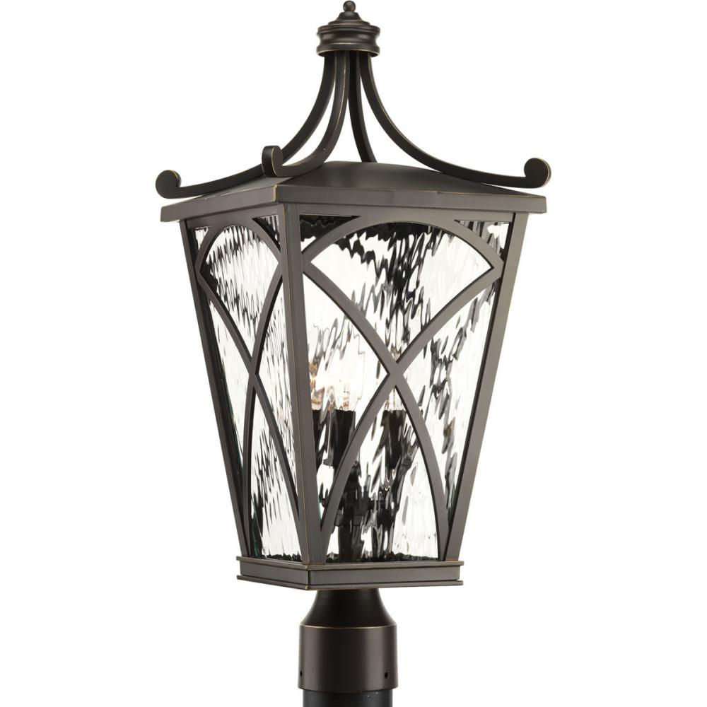 P6442-108 3-60W CAND POST LANTERN