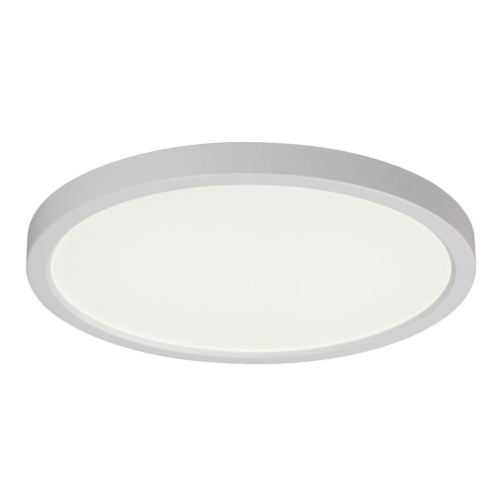 9" 120V AC LED Slimline Surface Mount WH 18W 5CCT