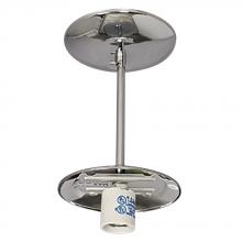 Galaxy Lighting 61008-CH - Semi-Flush Mount Light Holder - Chrome