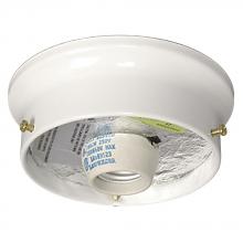 Galaxy Lighting 61038-W - Flush Mount Light Holder - White