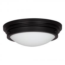 Galaxy Lighting 625263BK-2LED - 12" Ceiling BK TYPE A LED 2X9W