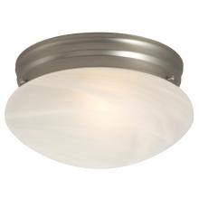 Galaxy Lighting 810310PT - Flush Mount - Pewter w/ Marbled Glass