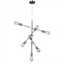 Galaxy Lighting 926331BN - 7L Pendant BN