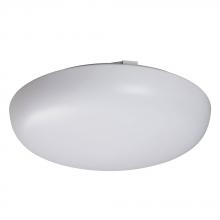 Galaxy Lighting L931454WH016A1 - LED Flush Mount Ceiling Light / Round Cloud Light - in White finish with White Acrylic Lens (Fluores