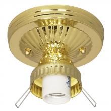 Galaxy Lighting H-615200PB - Ceiling Fixture Holder - Polished Brass