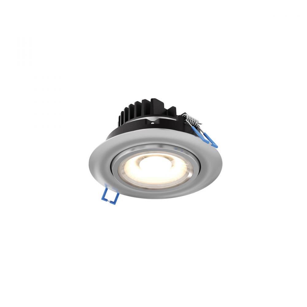 4 Inch Round Recessed LED Gimbal Light In 5CCT