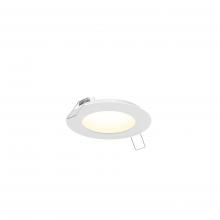 Dals 5003-CC-V-BK - Multi CCT Slim Round Recessed Panel Light - universal 120V-347V, 0-10V dimming