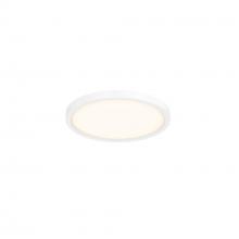 Dals 7207-WH - 7 Inch Slim Round LED Flush Mount