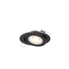 Dals FGM3-CC-V-BK - Flat LED Recessed Gimbal - universal 120V-347V, 0-10V dimming