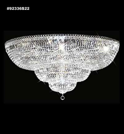 Prestige All Crystal Flush Mount